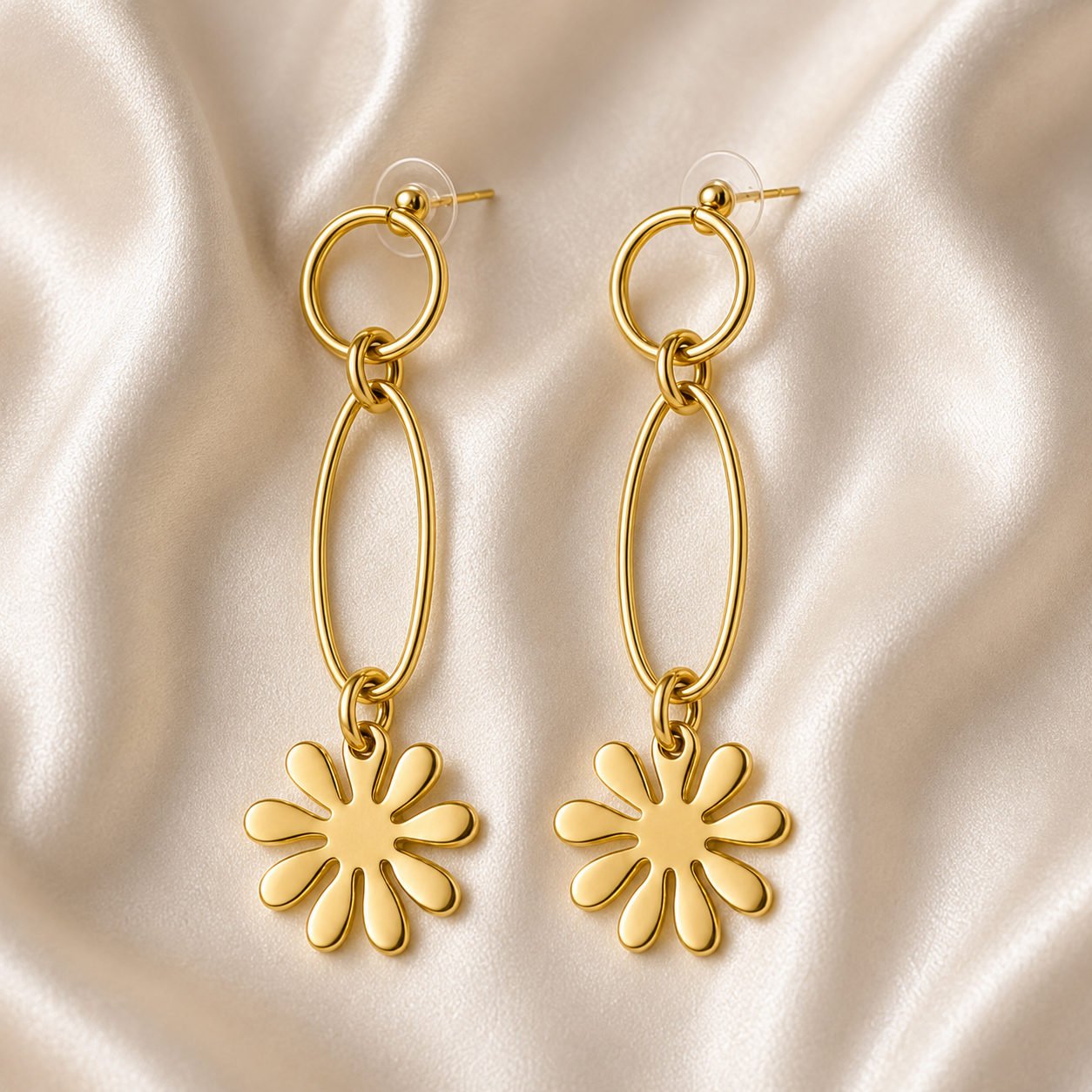easy peasy daisy earrings
