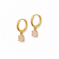 quiet glow drop earrings