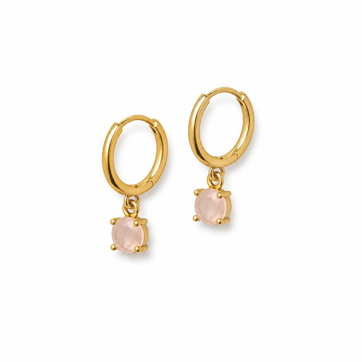 quiet glow drop earrings