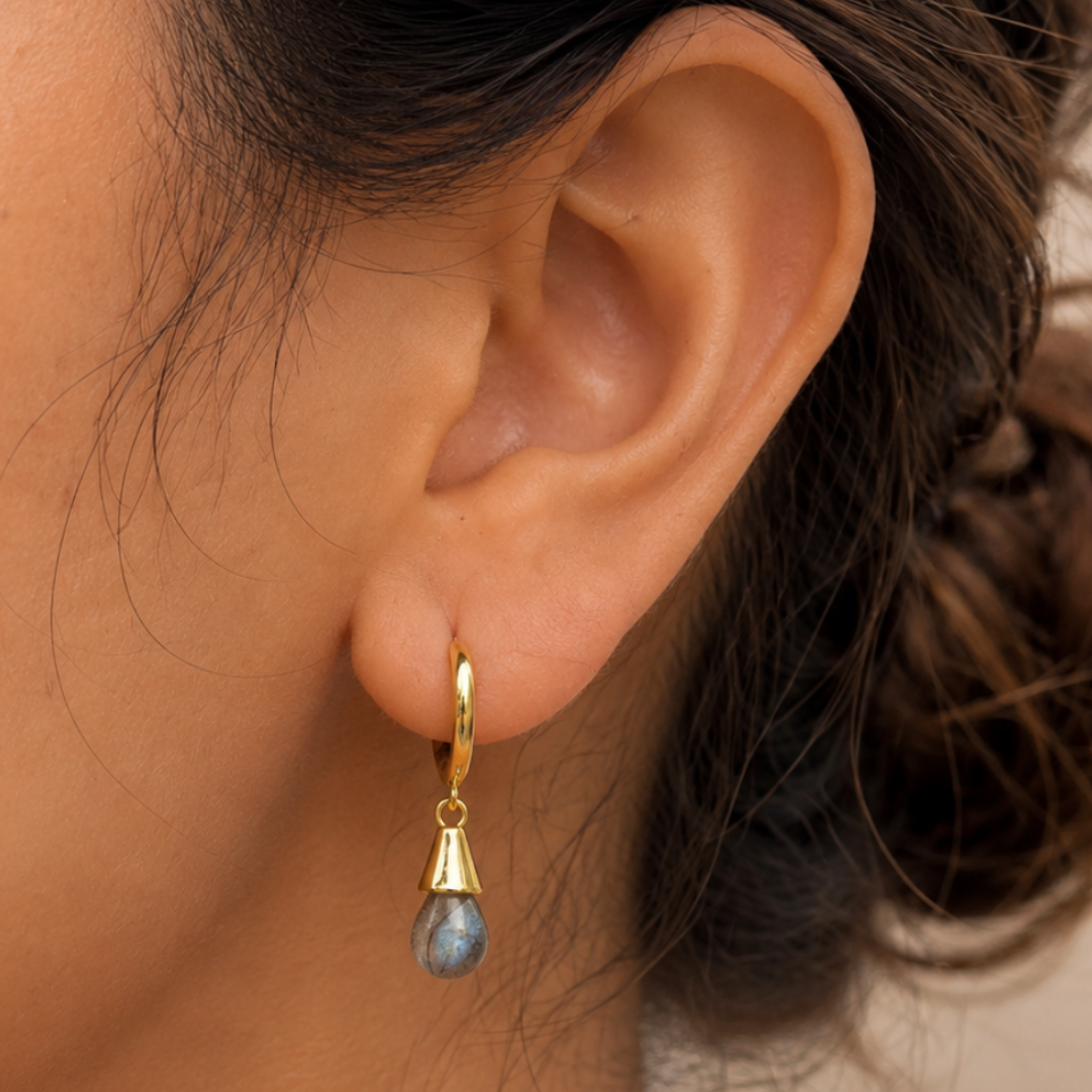 on repeat drop earrings