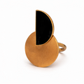 Golden Eclipse Ring