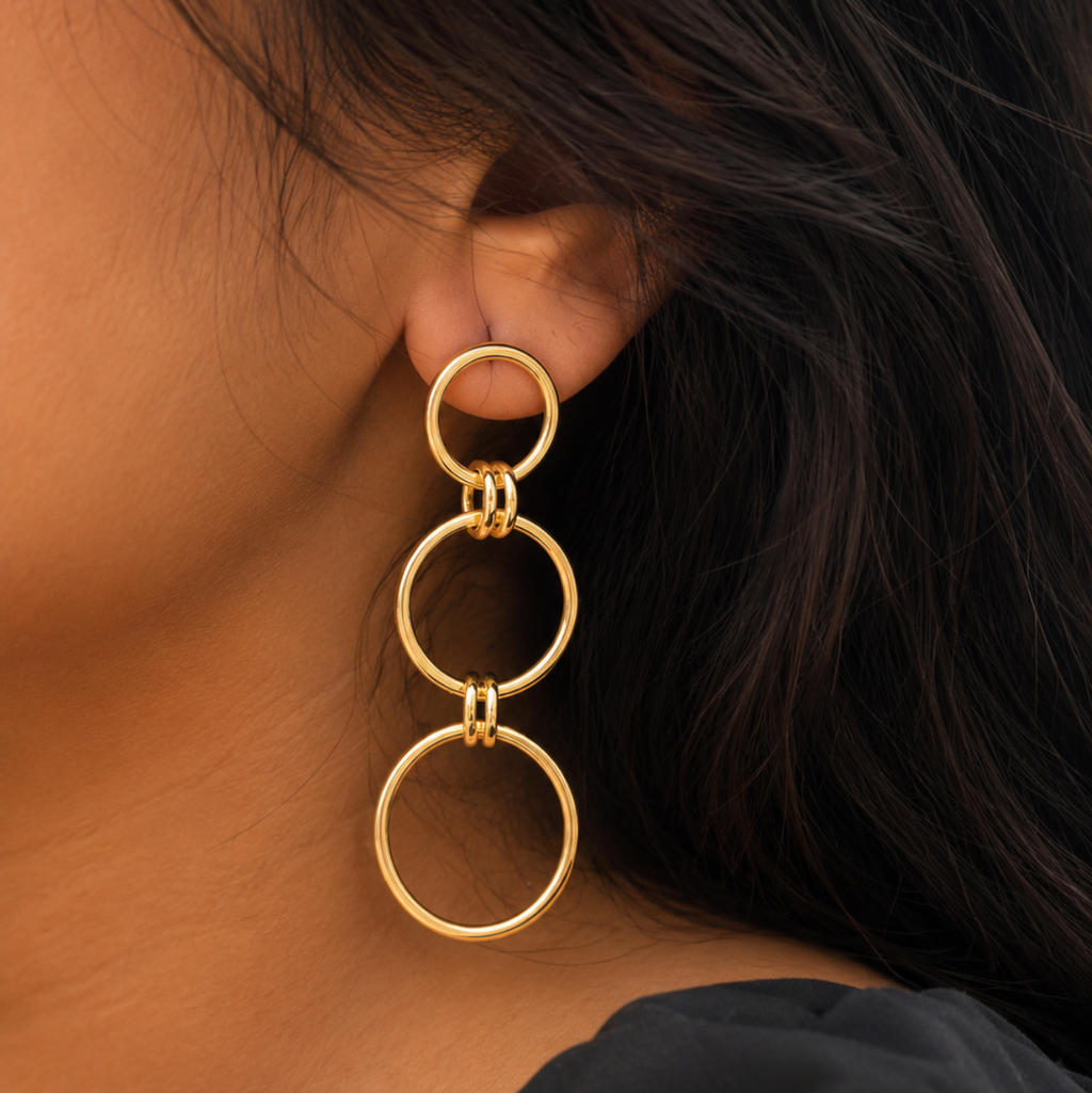 free fall earrings