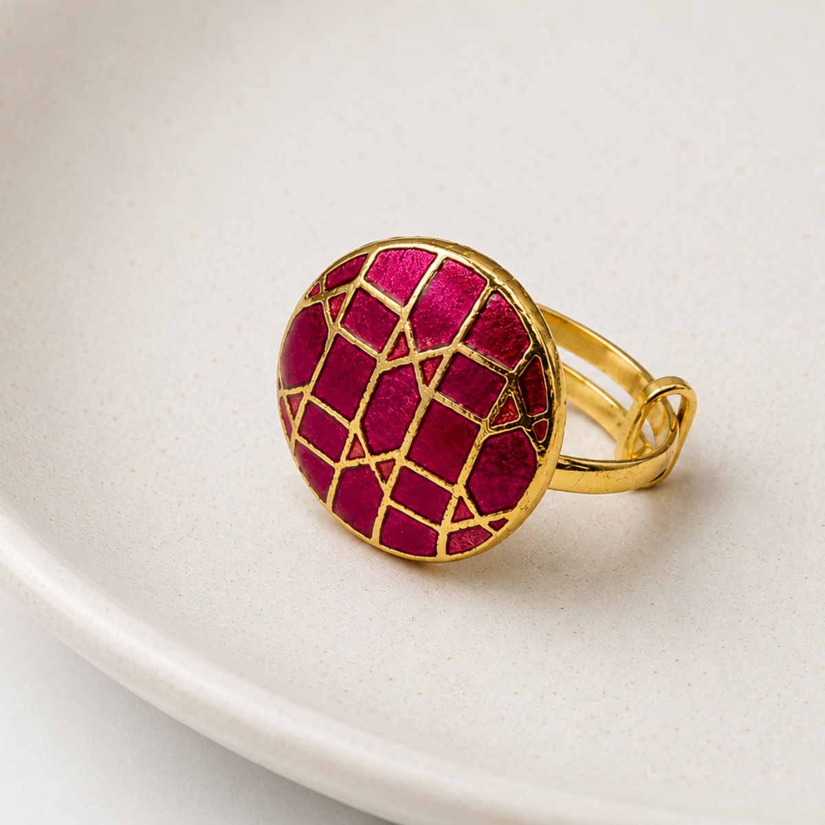 my desi girl enamel ring