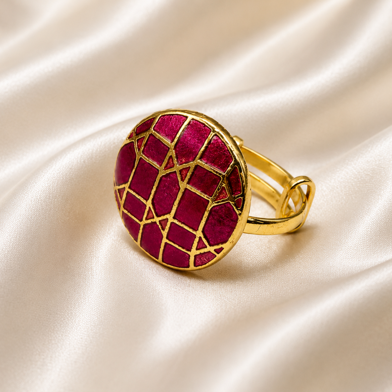 my desi girl enamel ring