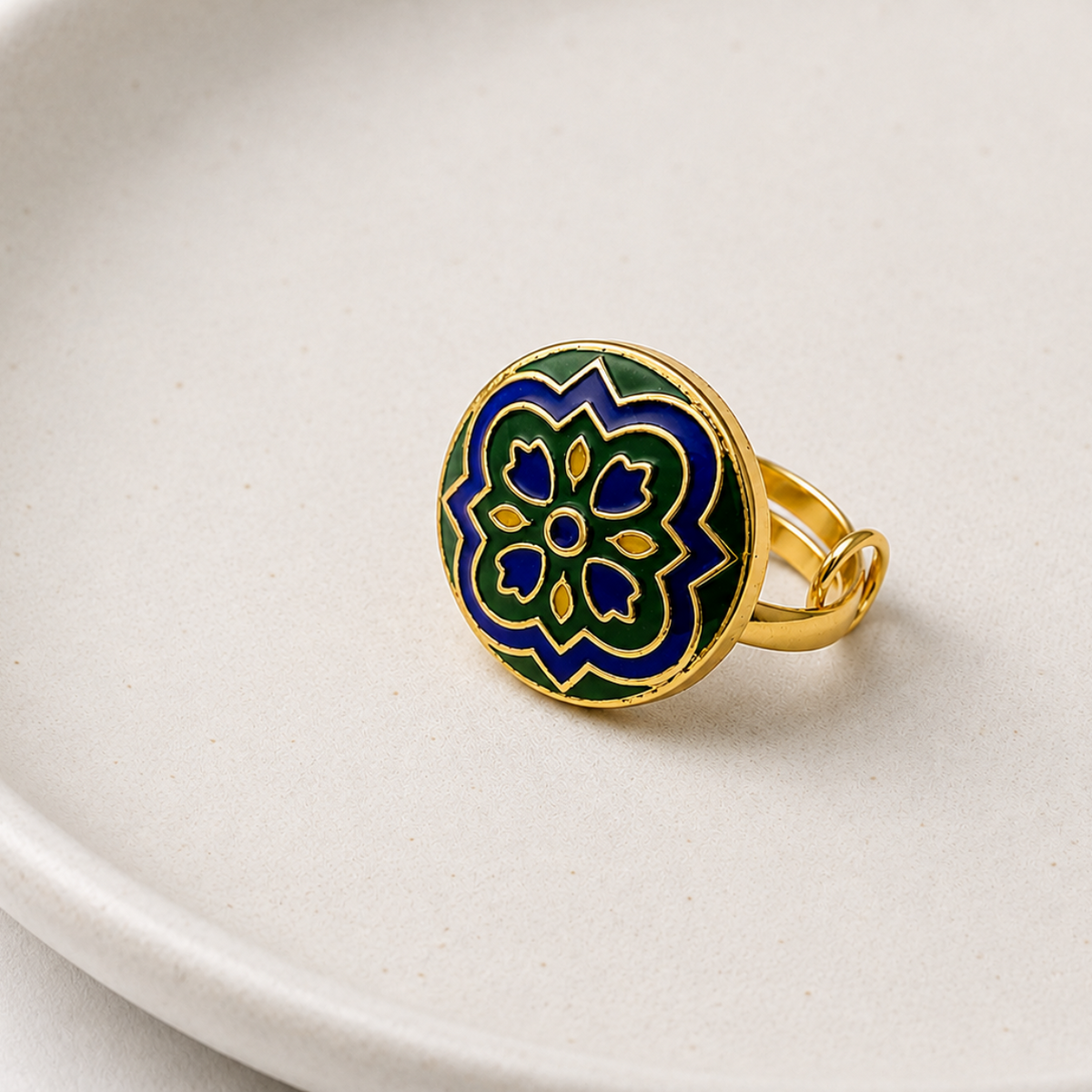 a little more enamel ring