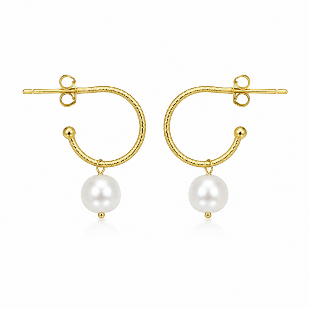 little joy pearl drop earrings