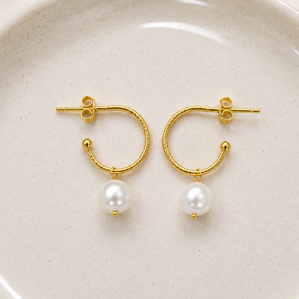 little joy pearl drop earrings