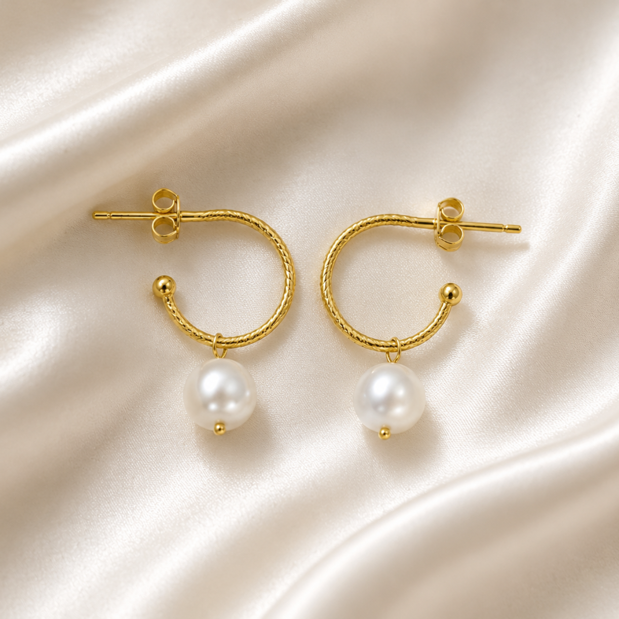 little joy pearl drop earrings
