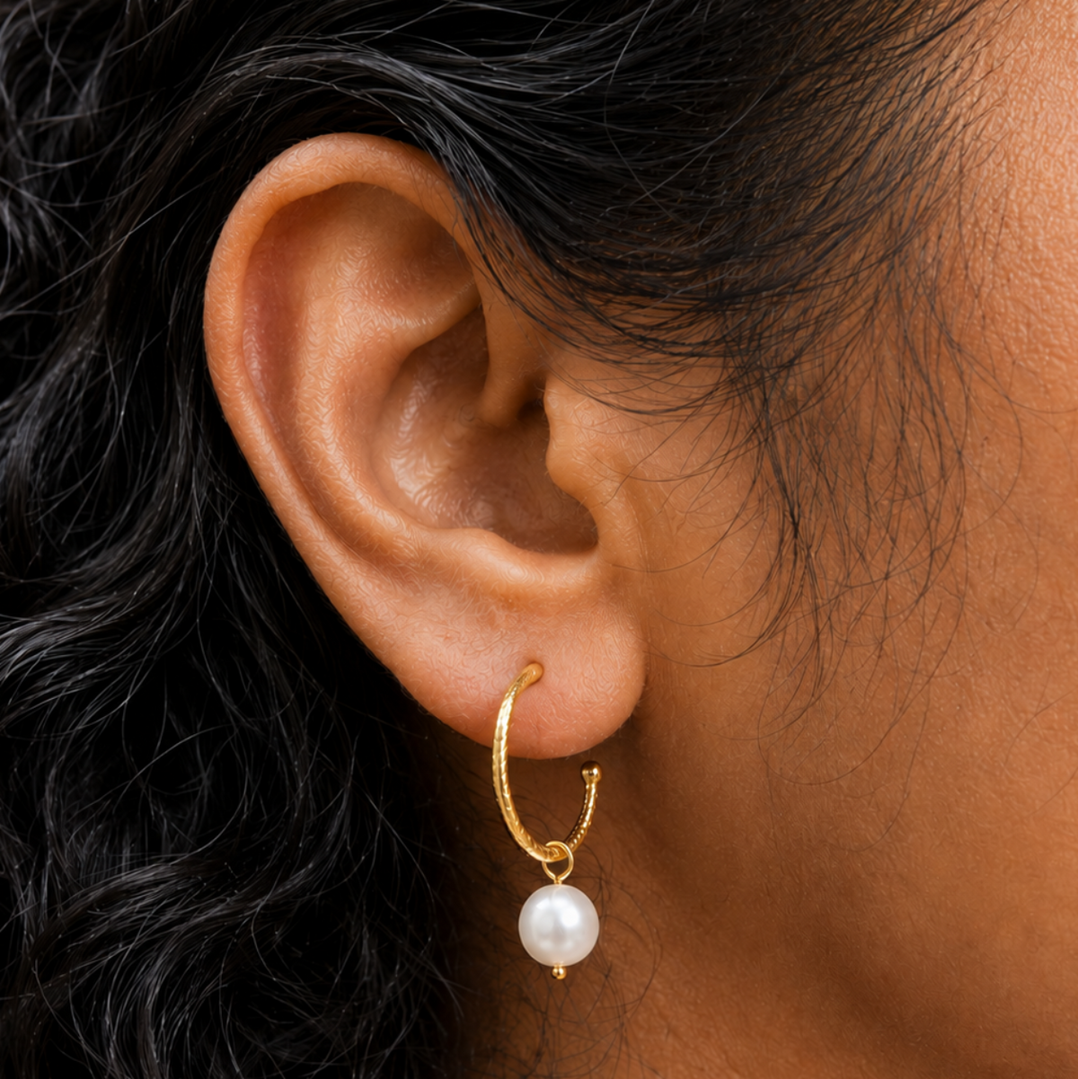 little joy pearl drop earrings