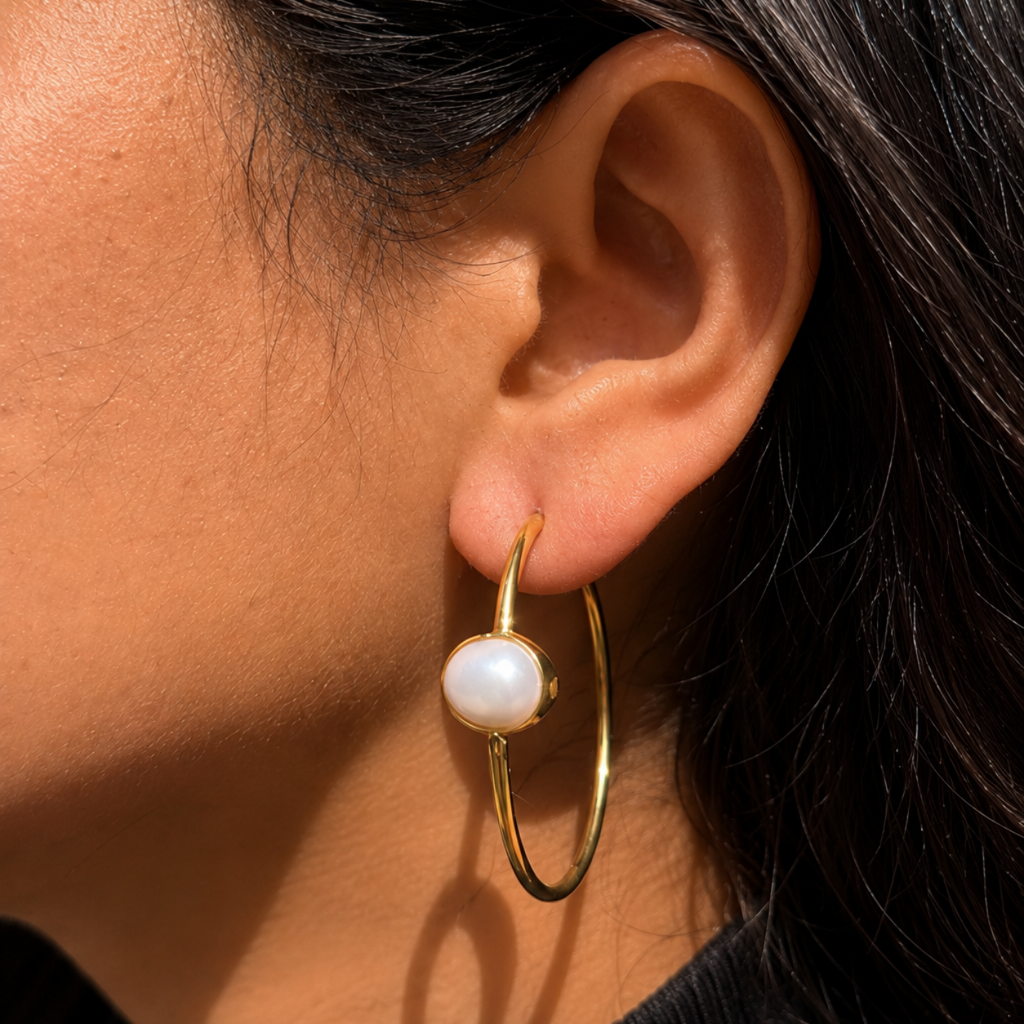 going places pearl hoops