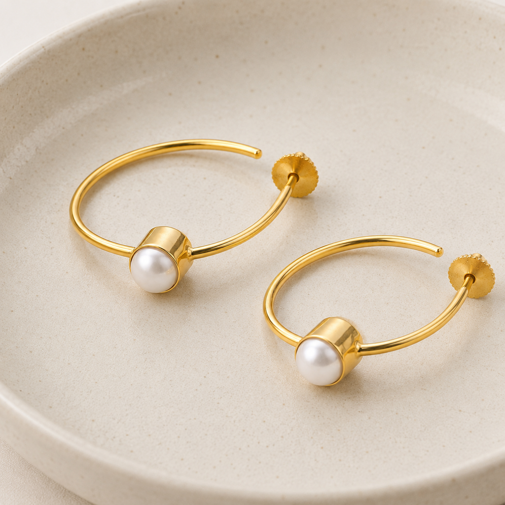 going places pearl hoops