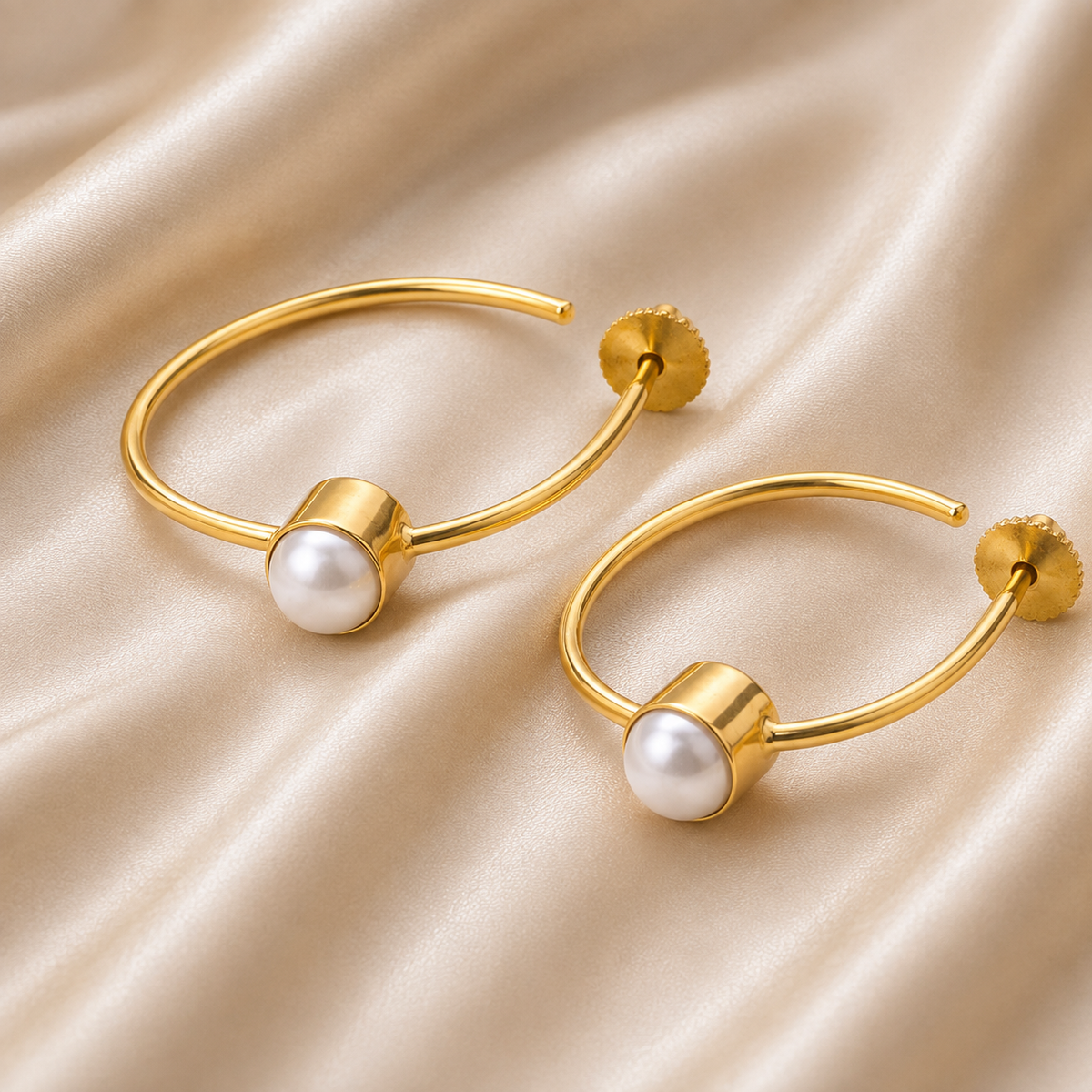 going places pearl hoops