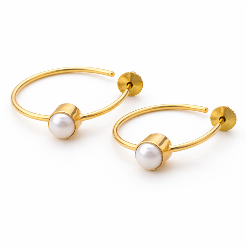 going places pearl hoops