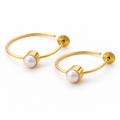 Orbit Pearl Earrings