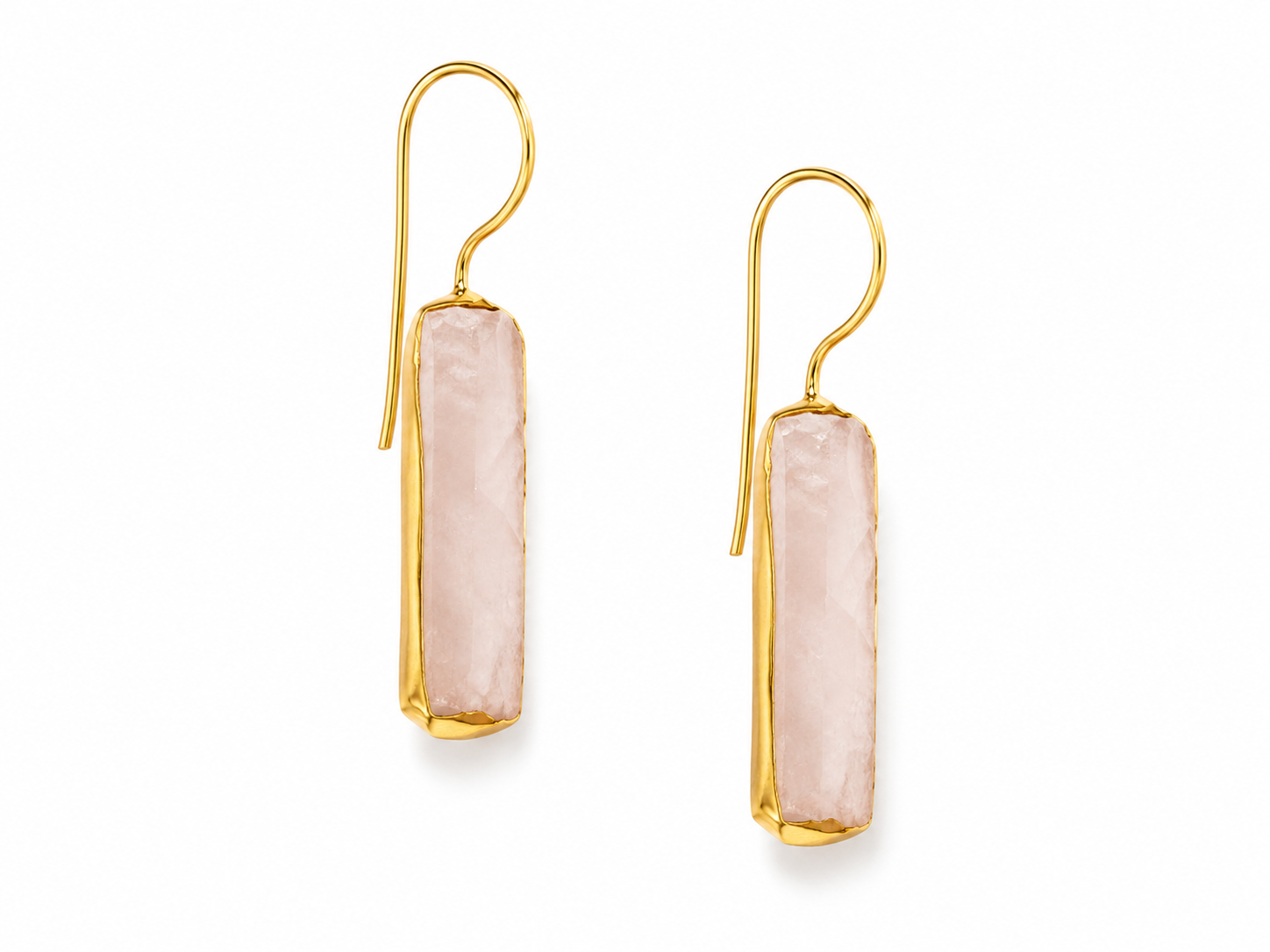 Rose Bar Earrings