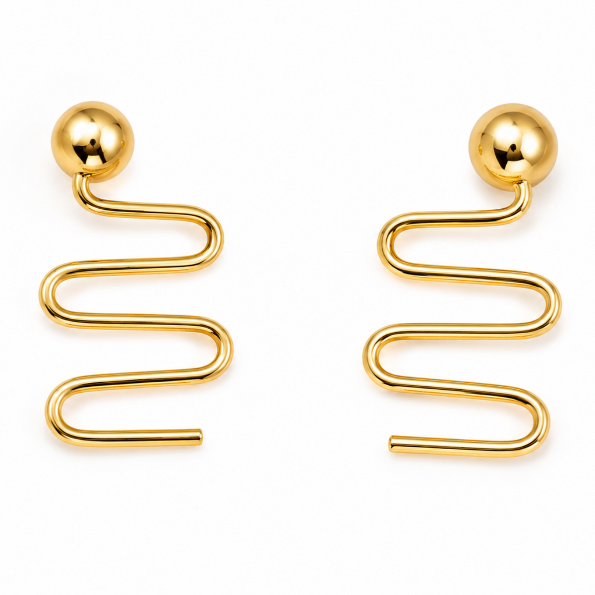 just flow earrings