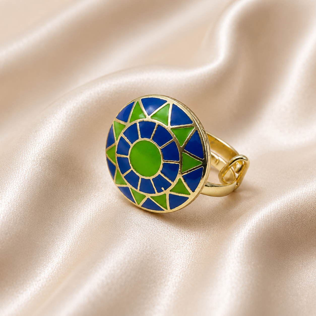 full of life enamel ring